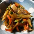 ☆Sakuranbo's cooksnap of when they made ⭐ごぼうと豚肉の炒め煮⭐箸止まりません～.