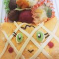 アネゴちゃん's cooksnap of when they made キャラ弁☆メロンパンナちゃんオムライス.