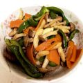 クック26352G☆'s cooksnap of when they made 牛肉の甘辛炒め.