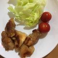 いちごもも's cooksnap of when they made 焼くだけ簡単♪鶏もも肉のコク旨炒め.