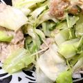 クックヌッコ☆'s cooksnap of when they made キャベツと豚肉の胡麻味噌炒め♪.