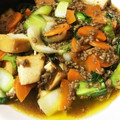 うりぬんはなだ's cooksnap of when they made 厚揚げ＆青梗菜と豚ひき肉のオイスター炒め.