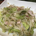 きおのすけ's cooksnap of when they made もやしとキャベツとハムの中華和え.