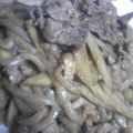 眠猫ちー's cooksnap of when they made ゴボウと糸こんにゃくと牛肉の炒め煮.