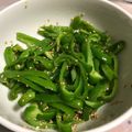 みんつ07's cooksnap of when they made ポリポリ☆ピーマンのナムル.