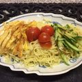 Amalka's cooksnap of when they made 我が家の冷やし中華（しょうゆダレ）.