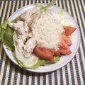 ういもち's cooksnap of when they made 蒸し鶏の豆腐ドレッシング.