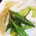 智恵ちゃんのつく恋慕's cooksnap of when they made 長芋とオクラのイタリアンサラダ.