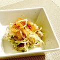 luck→'s cooksnap of when they made 中華クラゲの葱塩サラダ♡もやし大量消費！.