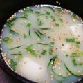♡Catherine's cooksnap of when they made きゅうりと豆腐の冷や汁ご飯.