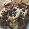 TinyKeek's cooksnap of when they made 蒸しレンコンとひじきの梅シーチキンサラダ.