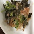 さぱにしゅ's cooksnap of when they made 豆苗と韓国海苔のおひたし.