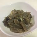 papikun's cooksnap of when they made ヘルシー☆蒟蒻ときのこの田楽味噌和え.