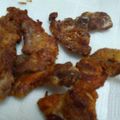 たべたべこ's cooksnap of when they made 簡単おつまみ＊カリッカリ豚唐揚げせんべい.