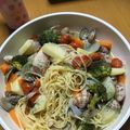すまーとくん's cooksnap of when they made 味付け不要〜鮭とアサリのアクアパッツァ.