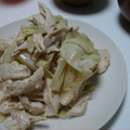 はちれ's cooksnap of when they made キャベツとささみのゴマダレ合え.