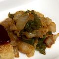 ＊＊天然水＊＊'s cooksnap of when they made 冷まして美味しい‼白菜ピーマン炒め.