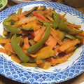 ゆたれぽ's cooksnap of when they made かぼちゃとパプリカの中華風マリネ♪簡単.