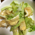 ちゃぎー's cooksnap of when they made 簡単✩キャベツと油揚げの炒め煮.