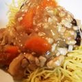 ぺたんこクマ's cooksnap of when they made シーフードのあんかけ焼きそば.