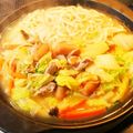 旦那は皿洗い's cooksnap of when they made 我が家の味噌うどん鍋.