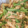 まふぽむ's cooksnap of when they made いんげんとささみのごまマヨネーズ和え.