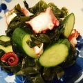 蜜茄子's cooksnap of when they made たこ☆きゅうり☆ワカメの酢の物♪♪.
