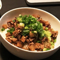 AsTable's cooksnap of when they made ナスと挽き肉の味噌炒め丼☆小ネギ盛り盛り.
