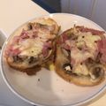 traum1's cooksnap of when they made マッシュルームトースト.