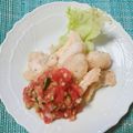 yesmama's cooksnap of when they made ささ身の炭酸水フリット.