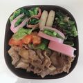 ゆうあやまま☆'s cooksnap of when they made お弁当に かまぼこに絹さやはさむだけ～.