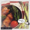 Midori♪'s cooksnap of when they made 肉巻きポテトのバター醤油炒め♪.