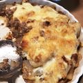 はるぽん。。's cooksnap of when they made 簡単！豚挽肉とポテトの和風グラタン.