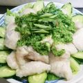 Ｔａmaki's cooksnap of when they made 夏！胸肉つるぷる水晶鶏をおろし胡瓜と梅で.