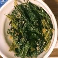 リコば's cooksnap of when they made 簡単☆ゴマたっぷり甘めの小松菜のゴマ和え.