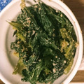 リコば's cooksnap of when they made 簡単☆ゴマたっぷり甘めの小松菜のゴマ和え.