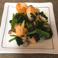 みんみん⭐︎'s cooksnap of when they made ほうれん草と海老の中華風炒め.