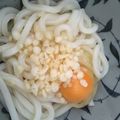 ゆうきいた's cooksnap of when they made 釜玉うどん♪.