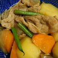 sachika☆k's cooksnap of when they made 春の肉じゃが♪ 新じゃがと豚バラの甘辛煮.