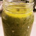 バンビーノみい's cooksnap of when they made バジルで♪ジェノベーゼソース♪.