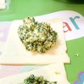 ファンカットさん's cooksnap of when they made リコッタチーズとほうれん草のフィリング.