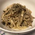ヴィーナスけい's cooksnap of when they made 超簡単。ツナきのこクリームパスタ。.