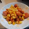 ゆまうさ｡･ｘ･'s cooksnap of when they made お弁当に＊コーンとウインナーの甘辛炒め＊.