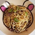 やんやんなつやん's cooksnap of when they made 春を感じるソラマメと豚挽き肉パスタ.