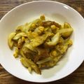 Kaoruby's cooksnap of when they made 新たまとウインナーのカレーソテー.