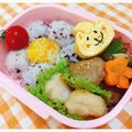 ❁ちゃろこ❁'s cooksnap of when they made ＊キャラ弁＊お花ちゃんおにぎり.