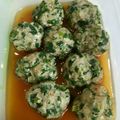 すぬうぴい4359's cooksnap of when they made ✿ほうれん草の鶏団子＊和風あんかけ✿.