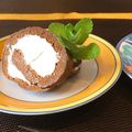 nunu！'s cooksnap of when they made 小麦粉バターなし♡簡単濃厚チョコロール.
