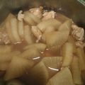 いなおくん's cooksnap of when they made 鶏もも肉と大根の煮物.