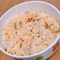 →ゆぅ☆'s cooksnap of when they made 離乳食　後期～の　鮭と卵の雑炊♪.